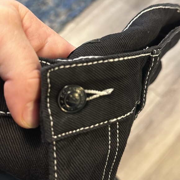 Monkey Ride Jeans black trim size 13 carpenter style - Picture 10 of 10